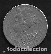 Monedas Franco: MONEDA DE 10 CENTIMOS - ESTADO ESPA&Ntilde;OL - 1941 - Foto 1