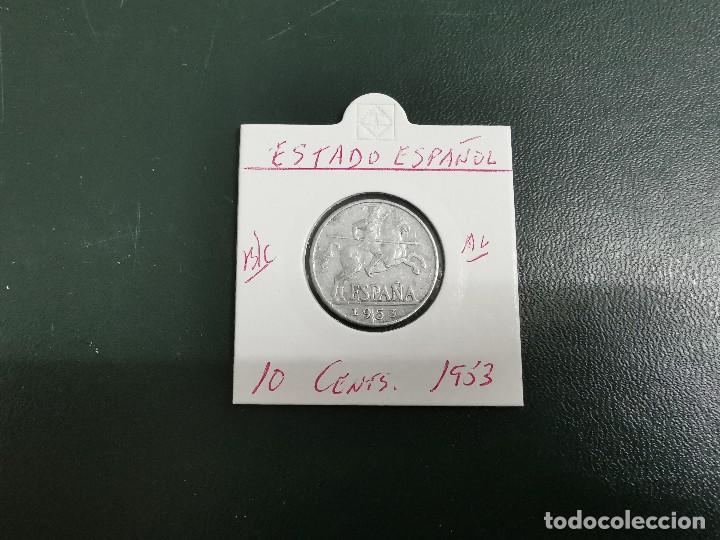 Monedas Franco: ESPA&Ntilde;A 10 CENTIMOS 1953 B/C - Foto 1