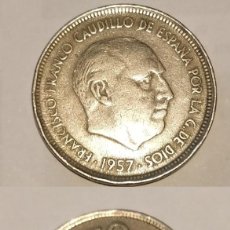 Monedas Franco: MONEDA DE 50 PESETAS DE FRANCO 1957. Lote 195886586