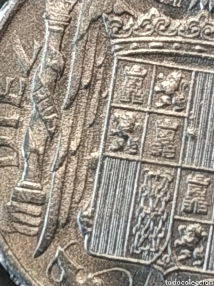 Monedas Franco: 10 CENTIMOS de PESETA 1945 SIN CIRCULAR - Foto 3