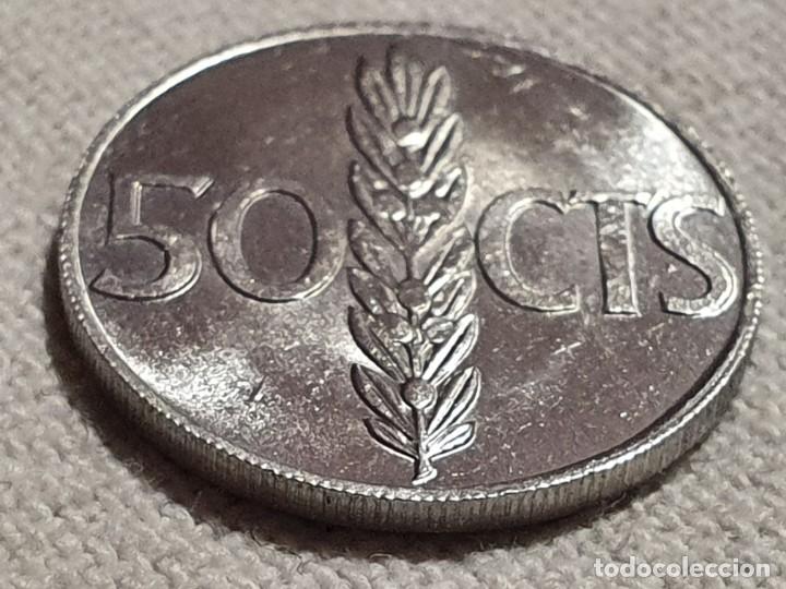 Monedas Franco: 50 c&eacute;ntimos 1966 *72 - SC/BU - Foto 2