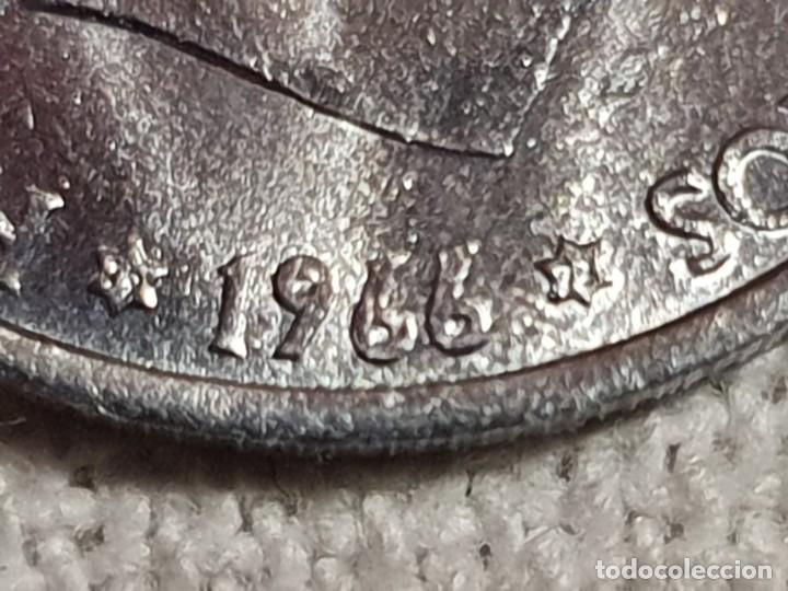 Monedas Franco: 50 c&eacute;ntimos 1966 *72 - SC/BU - Foto 4