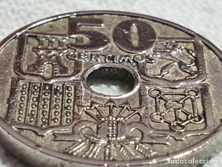 Monedas Franco: 50 c&eacute;ntimos 1949 *51 - EBC/EF - Foto 4