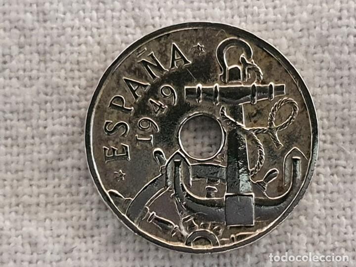 Monedas Franco: 50 c&eacute;ntimos 1949 *51 - EBC/EF - Foto 6