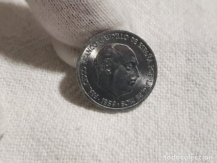 Monedas Franco: 10 c&eacute;ntimos 1959 - SC - Sin Circular - Moneda de Franco - Foto 6