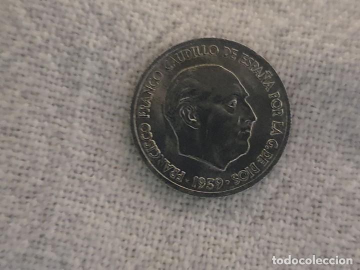 Monedas Franco: 10 c&eacute;ntimos 1959 - SC - Sin Circular - Moneda de Franco - Foto 4