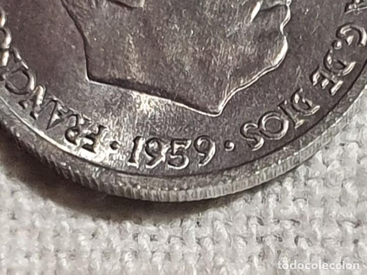 Monedas Franco: 10 c&eacute;ntimos 1959 - SC - Sin Circular - Moneda de Franco - Foto 5