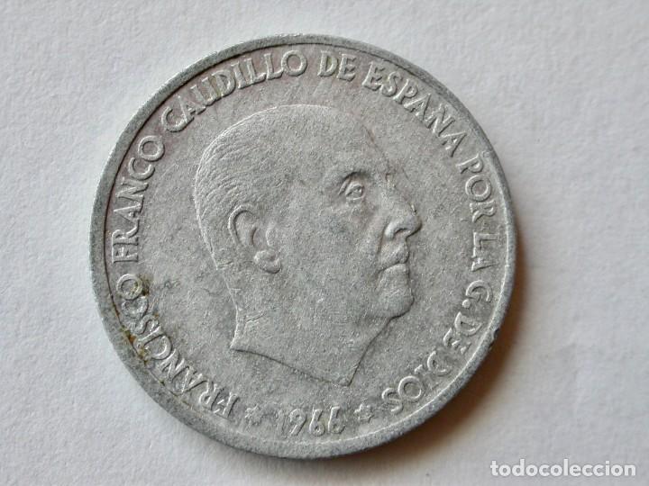 Monedas Franco: MONEDA 50 C&Eacute;NTIMOS DE 1966 ESTRELLA 68 ? (15) - Foto 1