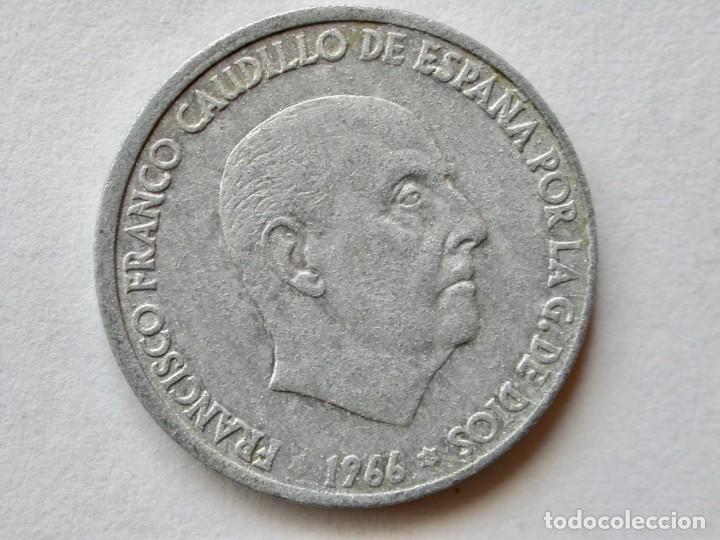 Monedas Franco: MONEDA 50 C&Eacute;NTIMOS DE 1966 ESTRELLA 68 (19) - Foto 1