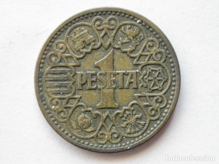 Monedas Franco: MONEDA DE 1 PESETA DE 1944 (44) - Foto 1