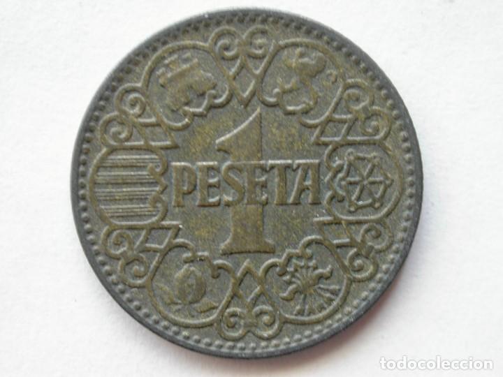 Monedas Franco: MONEDA DE 1 PESETA DE 1944 (46) - Foto 1