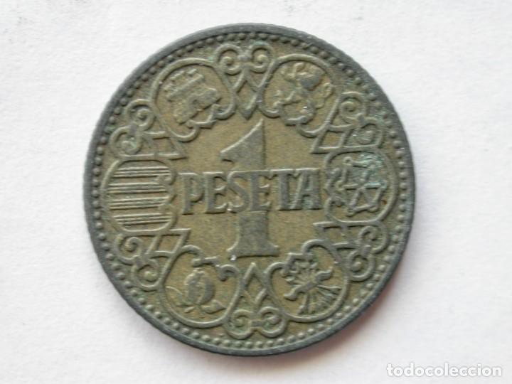 Monedas Franco: MONEDA DE 1 PESETA DE 1944 (47) - Foto 1