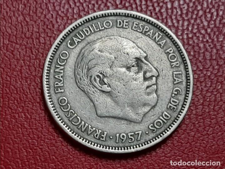 25 Pesetas 1957 64 La De La Foto Comprar Monedas Del Estado Español Franco En Todocoleccion 