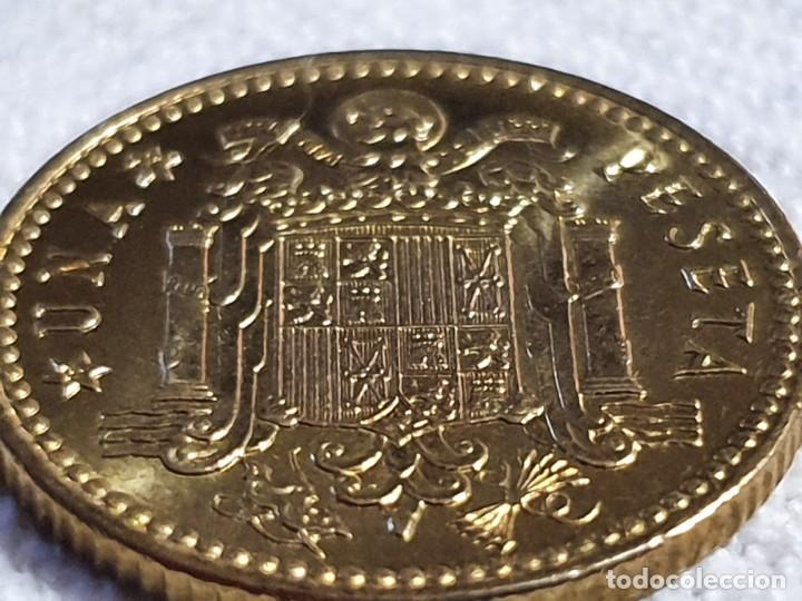 Monedas Franco: 1 peseta 1966 *68 - SC/BU - Foto 5
