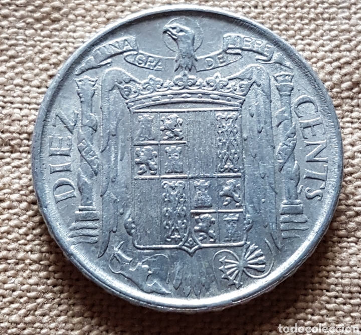 Monedas Franco: 10 centimos jinete 1953 EBC+ - Foto 2