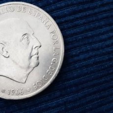 Monedas Franco: MONEDA PLATA 100 PESETAS FRANCO 1966 19 68 BASTANTE BRILLANTE. Lote 200014363