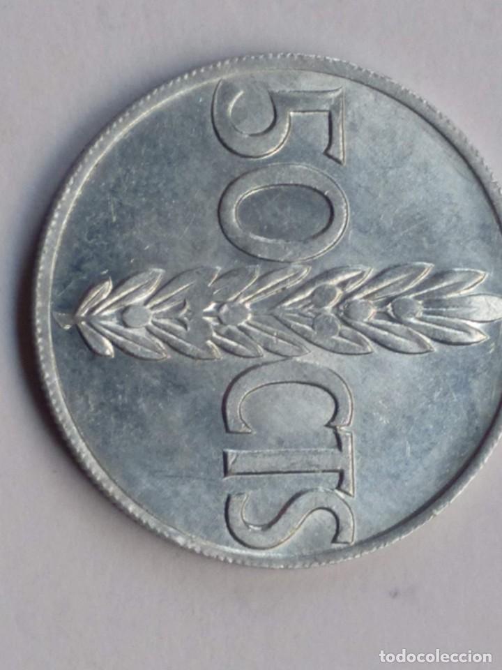 Monedas Franco: 50 centimos estado espa&ntilde;ol 1966 *19 *71 EMB - Foto 3