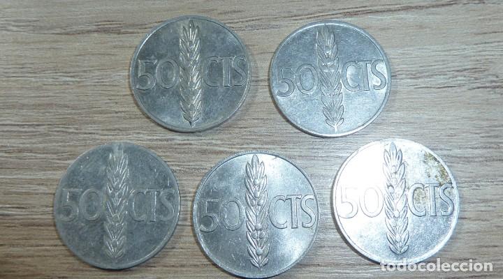 Monedas Franco: 5 MONEDAS ESPA&Ntilde;A 50 CENTIMOS 1966 - Foto 4