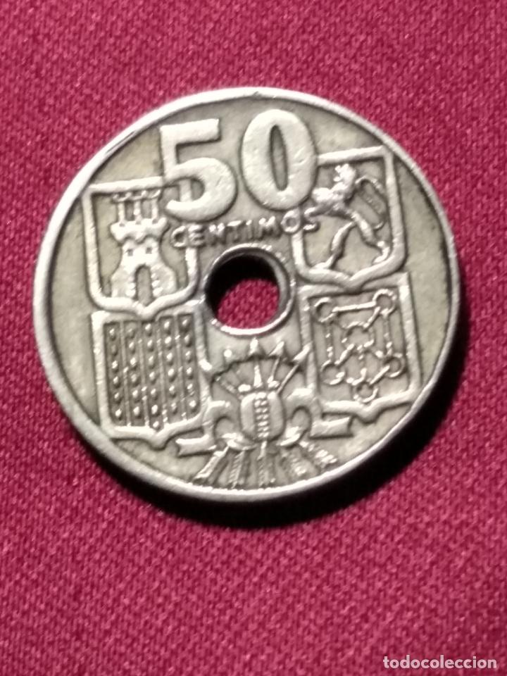 Monedas Franco: MONEDA. 25 CENTIMOS. ESPA&Ntilde;A. 1949 - Foto 1