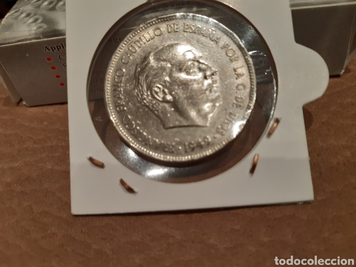 Monedas Franco: FRANCO, 5 PTS 1949 * 50 - Foto 3