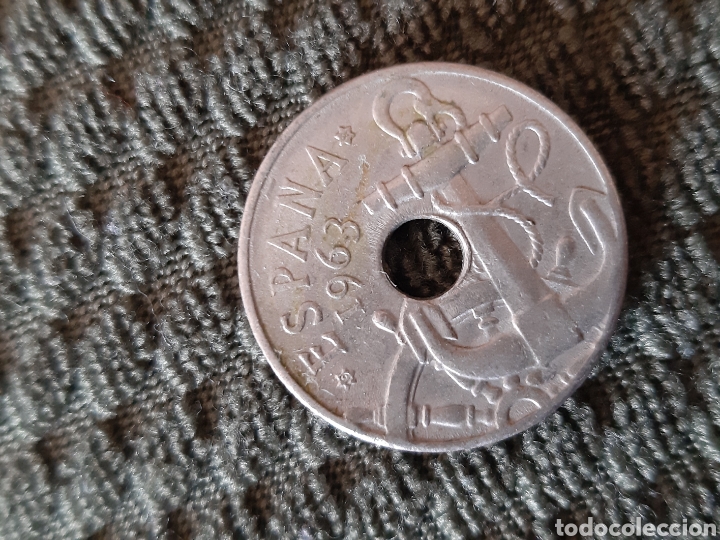 Monedas Franco: 50 C&Eacute;NTIMOS 1963 ESPA&Ntilde;A - Foto 1