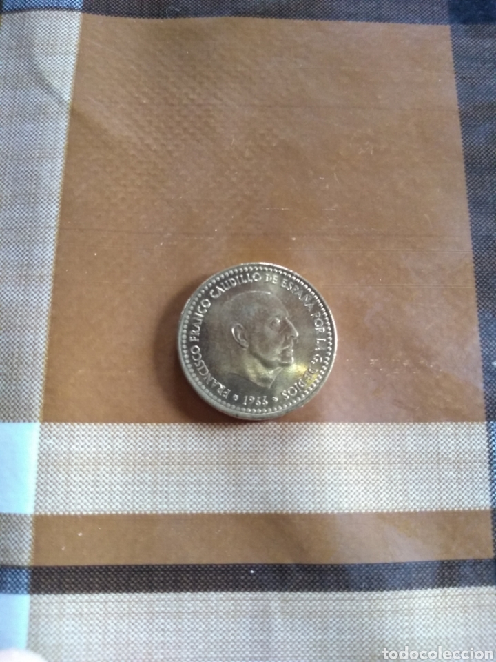 Monedas Franco: Moneda 1 peseta 1966 *19-68 SC - Foto 2