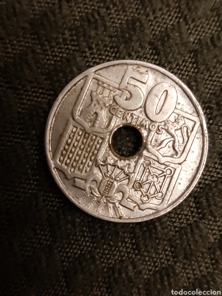Monedas Franco: MONEDA 50 C&Eacute;NTIMOS 1963*65 ESPA&Ntilde;A - Foto 1