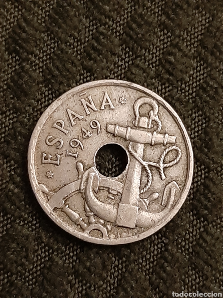 Monedas Franco: 50 CENTIMOS ESPA&Ntilde;A 1949 MONEDA - Foto 1