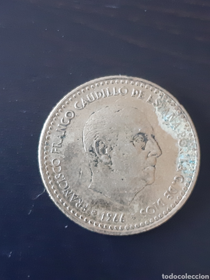 Monedas Franco: MONEDA ESPA&Ntilde;A 1 PESETA - Foto 2