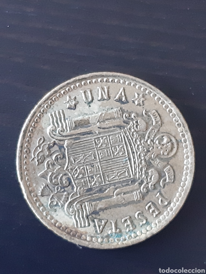 Monedas Franco: MONEDA ESPA&Ntilde;A 1 PESETA - Foto 1