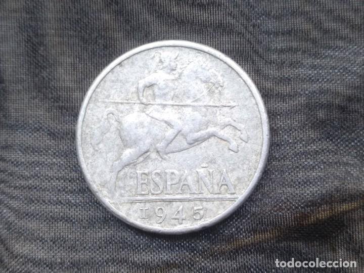 Monedas Franco: 10 centimos 1945. MBC PLUS ULTRA - Foto 4