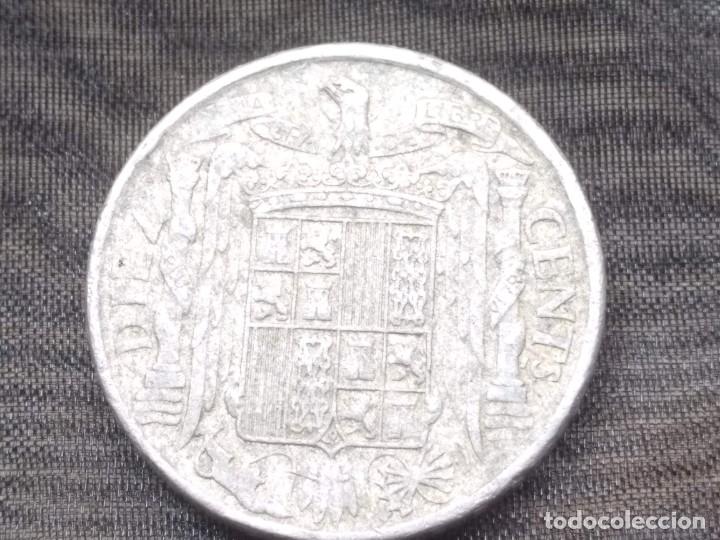 Monedas Franco: 10 centimos 1945. MBC PLUS ULTRA - Foto 5