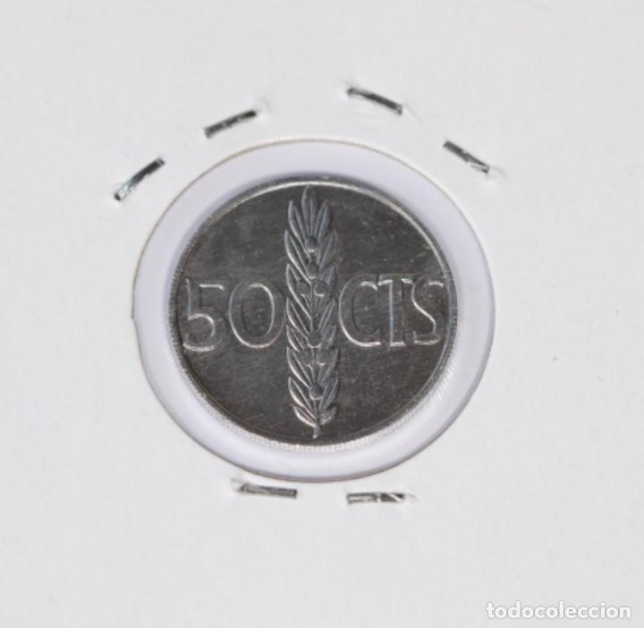 Monedas Franco: CINCUENTA C&Eacute;NTIMOS,1959 - Foto 2