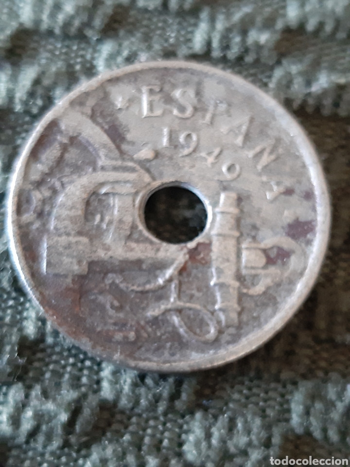 Monedas Franco: MONEDA 50 CENTIMOS ESPA&Ntilde;A 1944 - Foto 1
