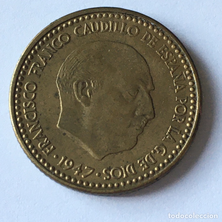 M&uuml;nzen unter Franco: 1 peseta 1947 (49) SC