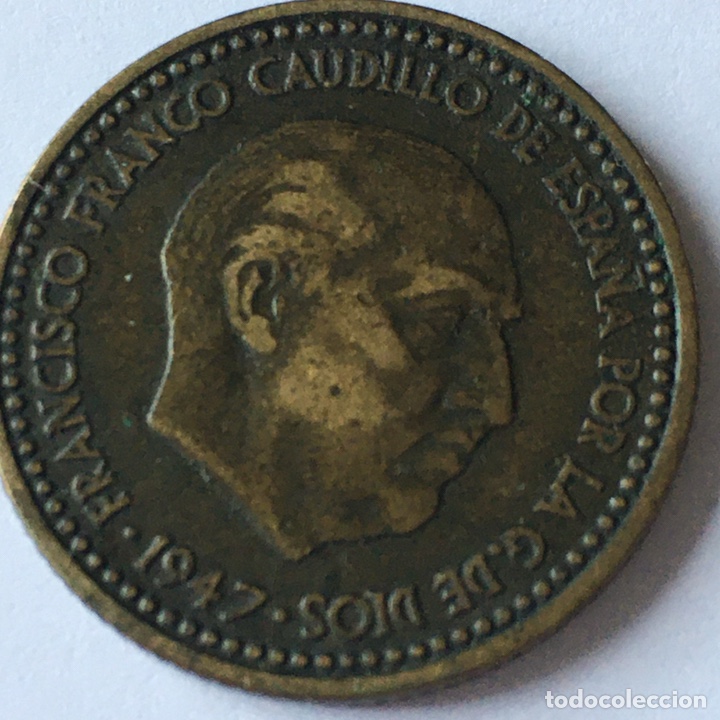 M&uuml;nzen unter Franco: 1 peseta 1947 (51) BC