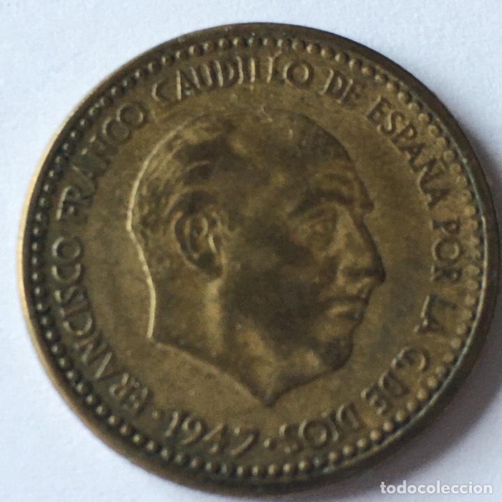 M&uuml;nzen unter Franco: 1 peseta 1947 (56) BC