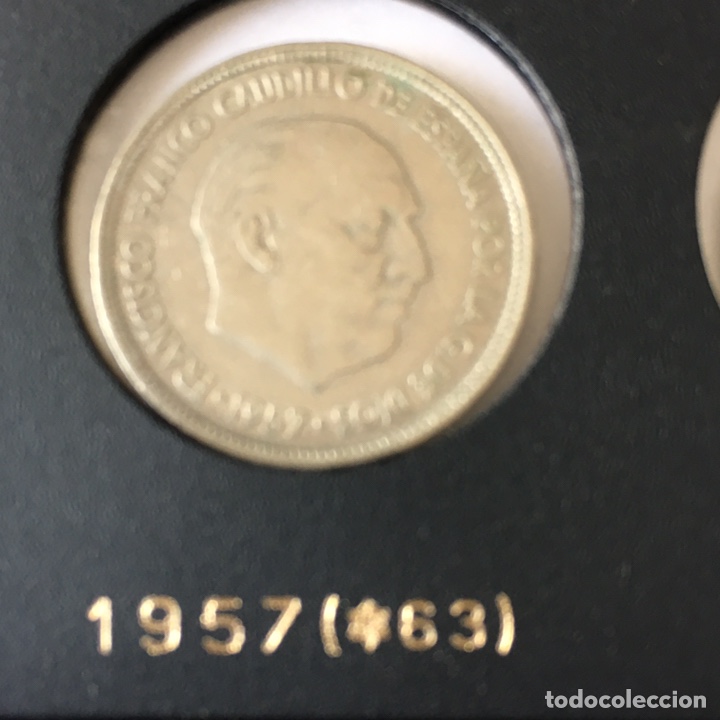 M&uuml;nzen unter Franco: 5 pesetas 1957 (63) EBC