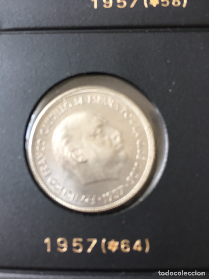 Moedas Franco: 25 pesetas 1957(64) SC