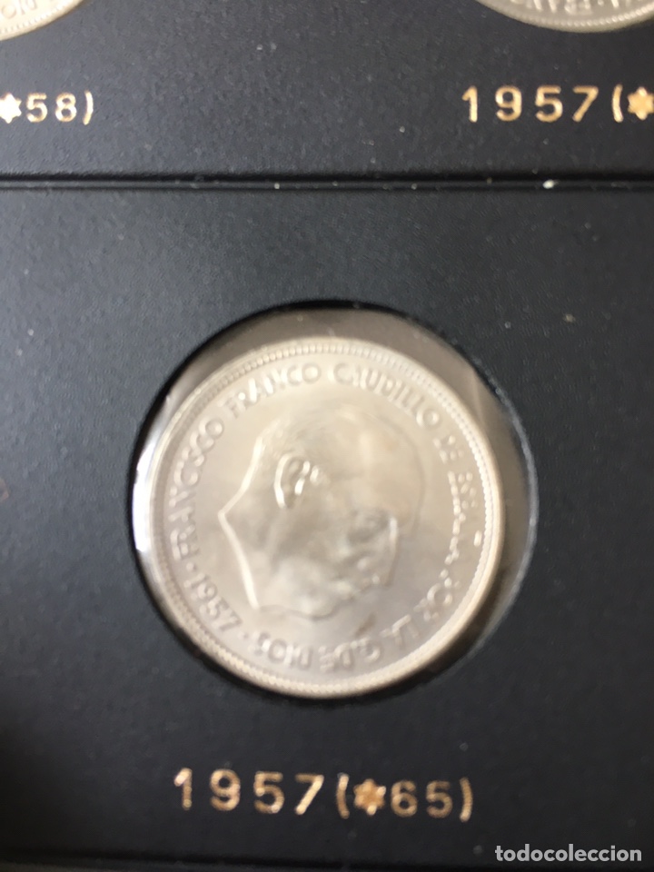 Moedas Franco: 25 pesetas 1957 (65) SC