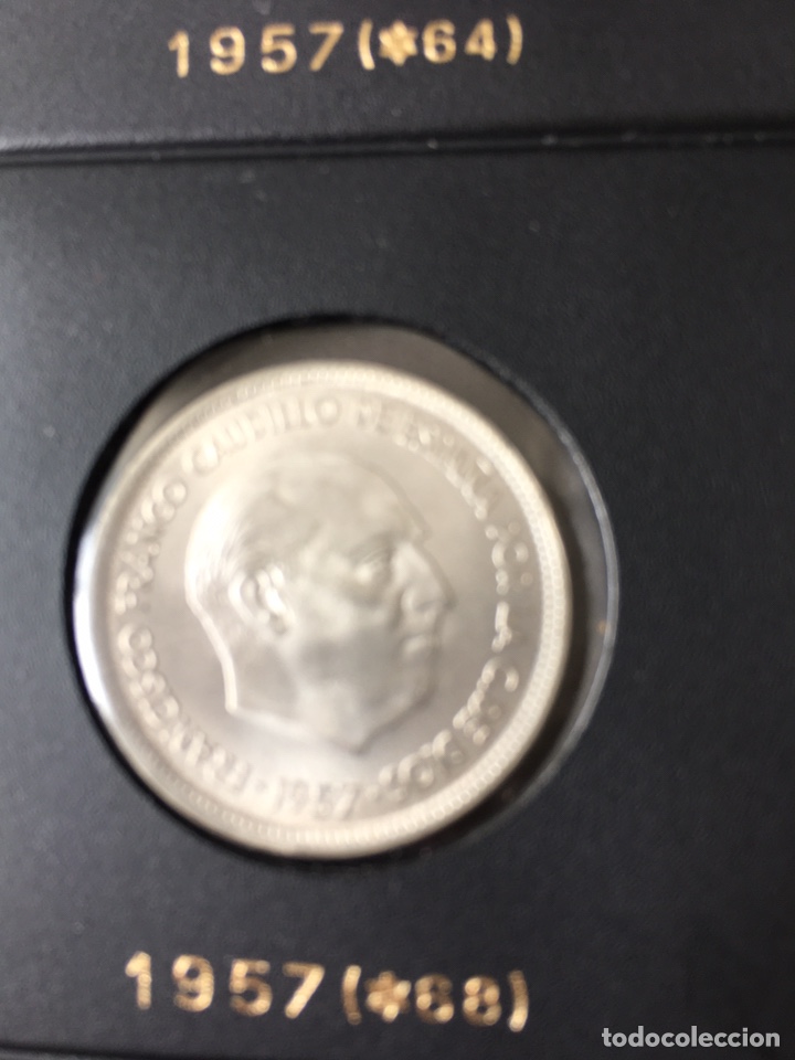 Moedas Franco: 25 pesetas 1957 (68) SC