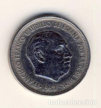 Moedas Franco: 5 PESETAS DE FRANCO.- 1957*73.- (3)
