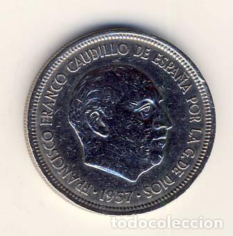 Moedas Franco: 5 PESETAS DE FRANCO.- 1957*73.- (6)