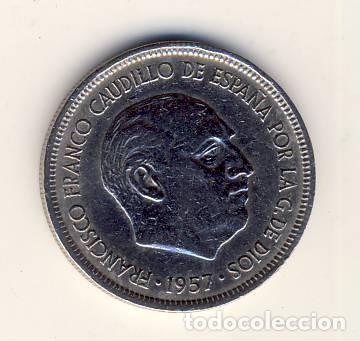Moedas Franco: 5 PESETAS DE FRANCO.- 1957*73.- (7)