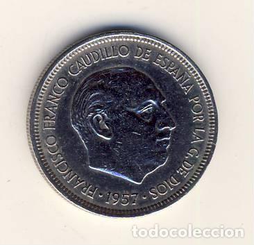 Moedas Franco: 5 PESETAS DE FRANCO.- 1957*73.- (8)