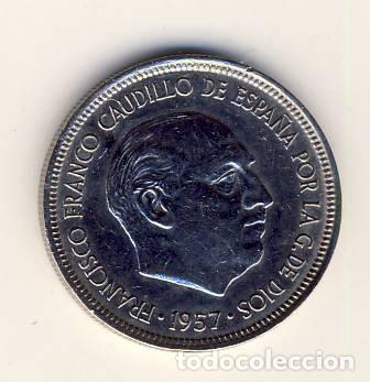Moedas Franco: 5 PESETAS DE FRANCO.- 1957*73.- (9)