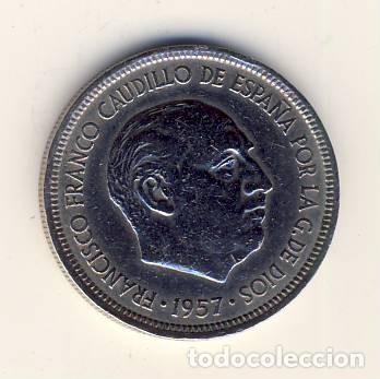 Moedas Franco: 5 PESETAS DE FRANCO.- 1957*73.- (10)