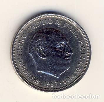 Moedas Franco: 5 PESETAS DE FRANCO.- 1957*73.- (11)