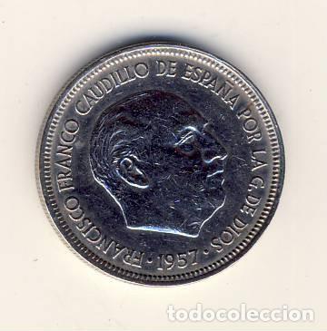 Moedas Franco: 5 PESETAS DE FRANCO.- 1957*73.- (12)