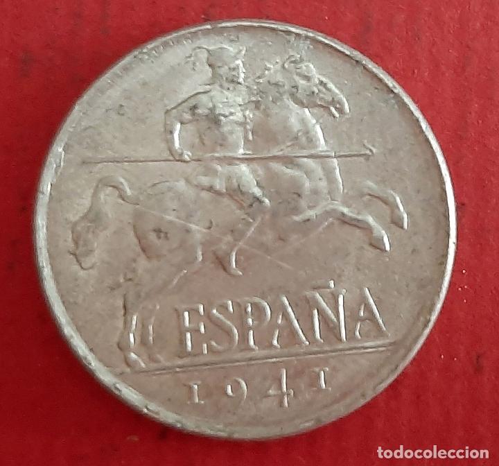 Monnaies Franco: MONEDA 5 CENTIMOS 1941 EBC ORIGINAL , B33